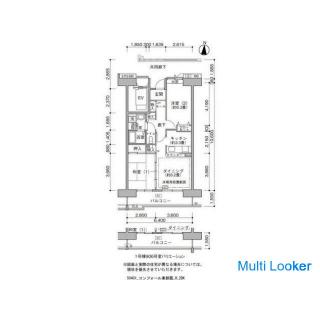 3 Minuten zu Fuß zum Bahnhof Asaka!
