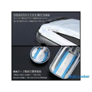 Mitsubishi Fuso Canter Blau Tech Canter Plated Mirror Cover 3-teiliges Set