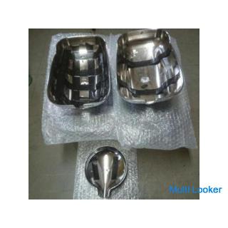 Mitsubishi Fuso Canter Blau Tech Canter Plated Mirror Cover 3-teiliges Set