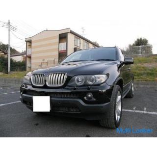 2005 BMW X5 4.4i Schwarz Echtledersitz Schiebedach 4WD Portable Navigation