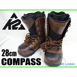 ☆ K2 ☆ Snowboardschuhe COMPASS Step-In / KWICKER kompatibel 28cm