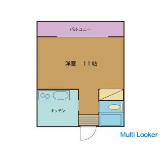 Nantori Miyata 1K Mietwohnung Westernzimmer ca. 30 m² Fläche!