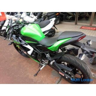Kawasaki Ninja 250SL Yoshimura R-11 Schalldämpfer Lime Green & Black