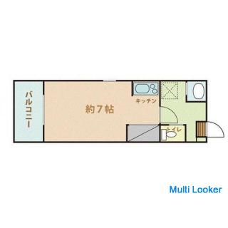 Verfügbar ab Anfang März! Entlang Minami Odori Rental 1R Apartment ohne Kaution und Schlüsselgeld