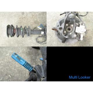 2009 BMW mini ME14 Vorderbein links mit Achsschenkel