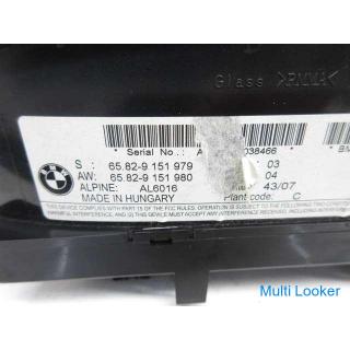 BMW 650i EH48 E63 E64 Navi Monitor