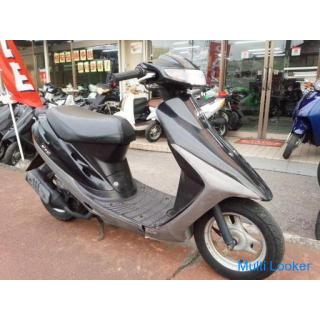 Honda Super Dio 2-Takt-Motor Schwarz