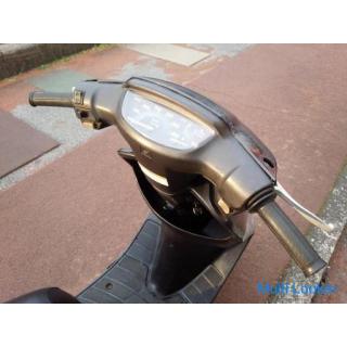 Honda Super Dio 2-Takt-Motor Schwarz