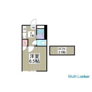 Mit Renovierungsspezifikation und Dachboden! 17 Minuten zu Fuß von der Soka Station mit der Tobu Ise