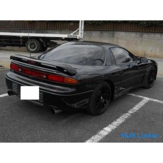 1991 Mitsubishi 3000 GT (GTO) Außenschalldämpfer BLITZ Harmonic Drive Außenaluminium Luftklar Außen 