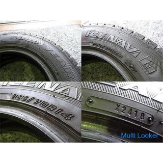 Feinstes [Goodyear] ICE NAVI 6 / Ice Navi 6 165 / 70R14 ■ Hergestellt im Jahr 2018 / Durchschnitt de