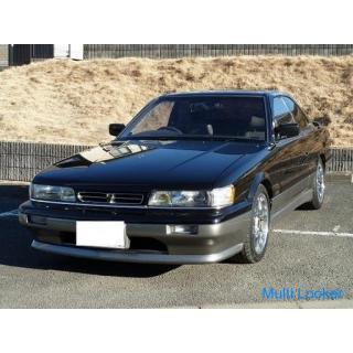 1990 Nissan Leopard Altima Turbo Oberschwingungsantrieb Schiebedach Echtledersitz
