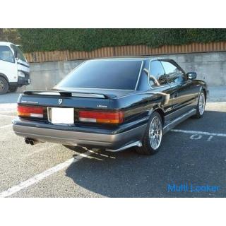 1990 Nissan Leopard Altima Turbo Oberschwingungsantrieb Schiebedach Echtledersitz