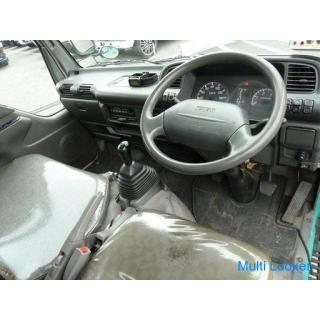 2005 Isuzu Elf 2 Tonnen Müllwagen Rotary Linkshänder Spiegel ASR