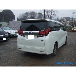 2015 Alphard Hybrid G, F Paket 4WD Automatische Schiebetür auf beiden Seiten