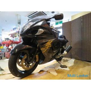 SUZUKI Hayabusa Schwarz EBL-GX72B 1339cc 4890 km Motor Serienmotorrad