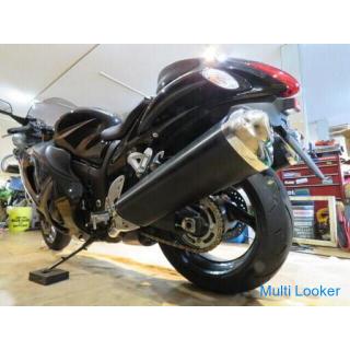 SUZUKI Hayabusa Schwarz EBL-GX72B 1339cc 4890 km Motor Serienmotorrad