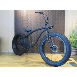 RAINBOW X-treme single speed ​​black fat bike Thick Tire