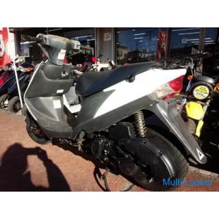 Suzuki Address V125G Diebstahlalarm Zigarre Sockel Netzteil Seitenständer Weiß