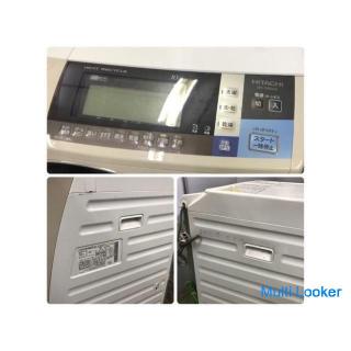 Hitachi Trommelwaschmaschine Große Trommel Waschen 10 kg Trocknen 6 kg