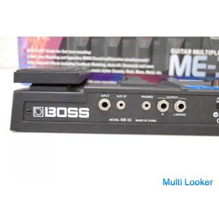 BOSS ME-33 Gitarren-Multi-Effekte