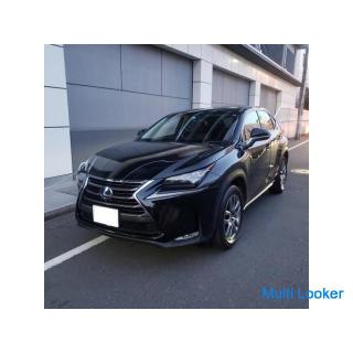 Lexus NX300h Version L 28000 km Schiebedach & roter Ledersitz Echte Navigation & Full-Segmen