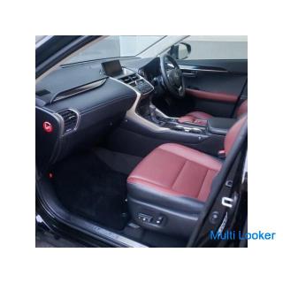 Lexus NX300h Version L 28000 km Schiebedach & roter Ledersitz Echte Navigation & Full-Segmen