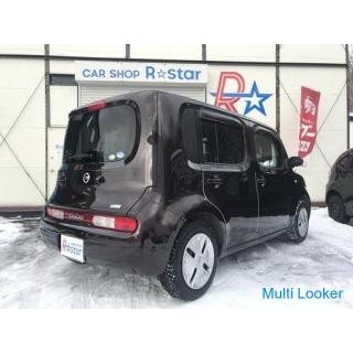2009 Nissan Cube 15X-M Auswahl HID Scheinwerfer ☆ Original Navi & Rückfahrkamera ☆ Push Start &a