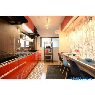 [In der Nähe des Bahnhofs] Garantiegeber nicht erforderlich. [Schalldicht] Privatzimmer mit Möbeln /