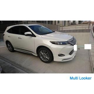 2015 Toyota Harrier Premium 4WD Original SD Navi R Power Gate