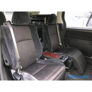 Toyota Vellfire 2.4L Z Elektroschieber TV Heckmonitor Externes Aluminium 1 Jahr Garantie