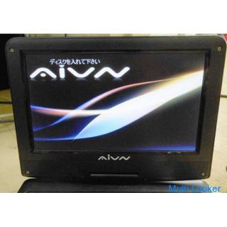 AIVN 9 Zoll tragbarer DVD-Player 1SEG RV900 WREC TV mit Fernbedienung