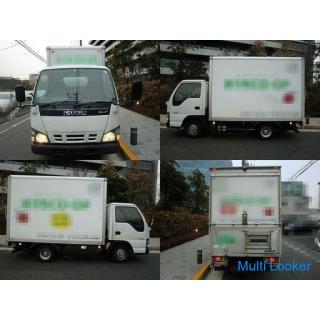 ☆ Isuzu Elf 1,5 t Aluminiumwagen LPG! Automatik- / Rückfahrkamera ☆