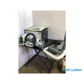 XBOX 360 Wireless-Rennrad mit Tastatur Originalverpackung Verfügbar Betrieb Bestätigt Günstig