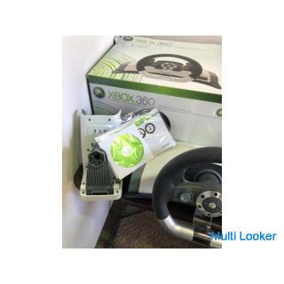 XBOX 360 Wireless-Rennrad mit Tastatur Originalverpackung Verfügbar Betrieb Bestätigt Günstig