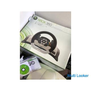 XBOX 360 Wireless-Rennrad mit Tastatur Originalverpackung Verfügbar Betrieb Bestätigt Günstig