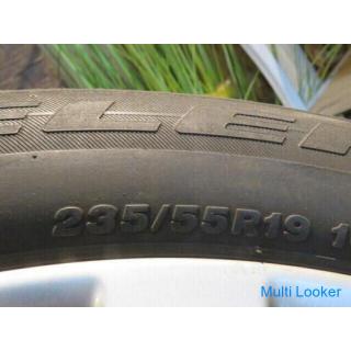 TOYOTA Lexus RX450 Original Aluminiumrad 19x7.5J Bridgestone DUELER H / L 235 / 55R19 2015