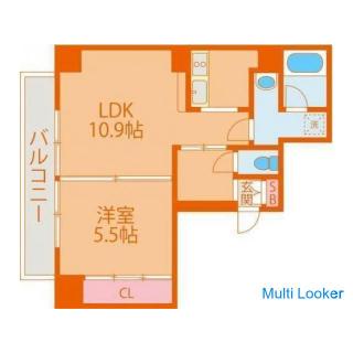 1 Gehminute von der U-Bahn-Linie 