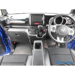 2015 Honda N-BOX benutzerdefinierte G Turbo L Paket Smart Key SD Navigation