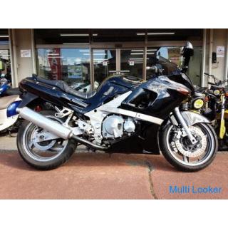 Kawasaki ZZR400 N-Typ Wassergekühlter 4-Takt-16-Ventil-4-Zylinder-Motor Schwarz