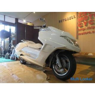 YAMAHA MAXAM BA-SG17J großer Roller Weiß 5802 km!