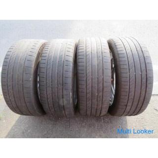 Mercedes GLA45 AMG Echtaluminiumrad 19 x 8J 5 x 112 ET 43,5 4-teiliges Set Continental 235 45 R19 AM