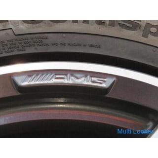 Mercedes GLA45 AMG Echtaluminiumrad 19 x 8J 5 x 112 ET 43,5 4-teiliges Set Continental 235 45 R19 AM