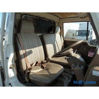 1984 Nissan Atlas 1 Tonne Laden Niederflur-Flachdieselfolienabdeckung Ein Jahr Inspektion