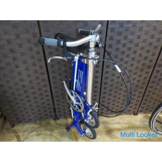 PACIFIC CYCLES CARRY ME 8 Zoll blaues Aluminiumrahmen-Reifen-Mountainfaltrad