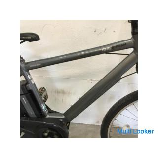 E-Bike Sports BRIDGESTONE Real Stream Grau 26 Zoll 8,9 Ah Innenraum 8-Gang!