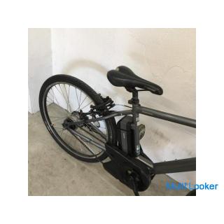 E-Bike Sports BRIDGESTONE Real Stream Grau 26 Zoll 8,9 Ah Innenraum 8-Gang!