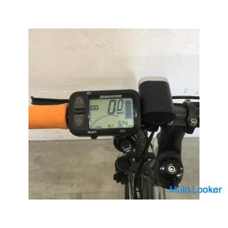 E-Bike Sports BRIDGESTONE Real Stream Grau 26 Zoll 8,9 Ah Innenraum 8-Gang!