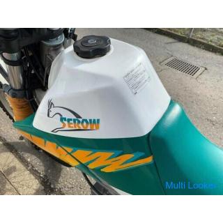 YAMAHA SEROW 225 weiß / grün