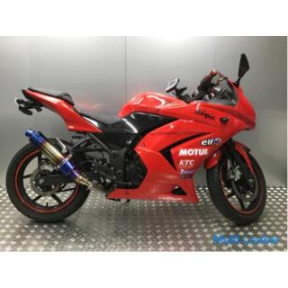 Kawasaki NINJA 250R / Außenschalldämpferhebel